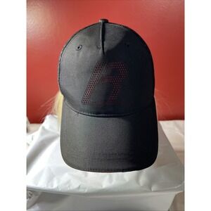 Roehl Transport Inc Mesh Trucker SnapBack Black Hat Cap